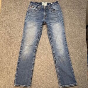 Ariat M4 Relaxed Boot Cut Jeans Mens 29x32 Medium Wash Denim Western Workwear